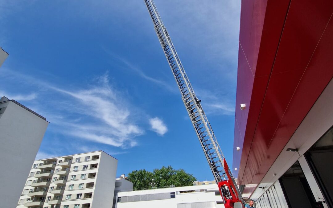 Besuch bei der Feuerwehr Leopoldsstadt